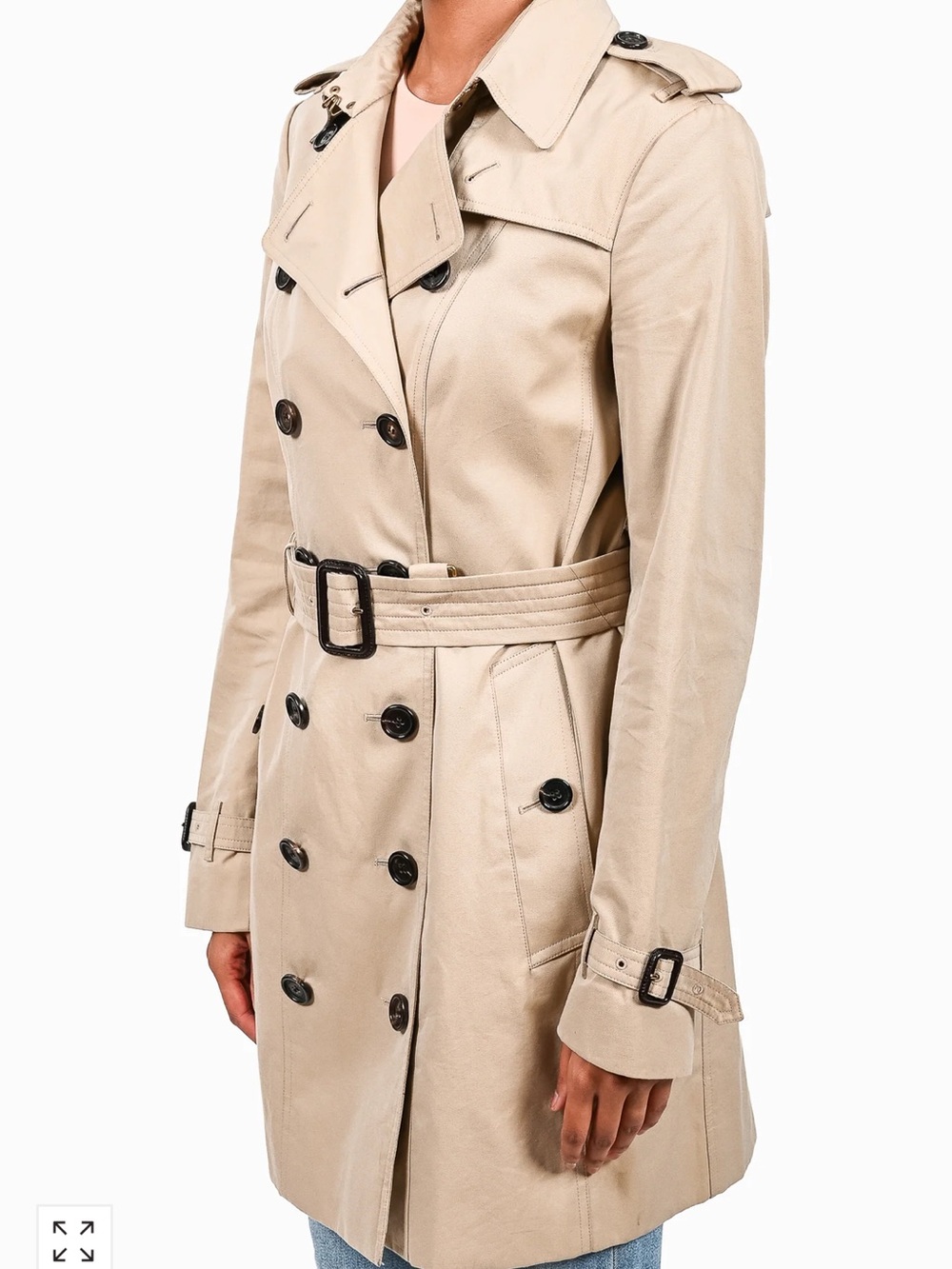 Burberry the Sandringham Short Trench